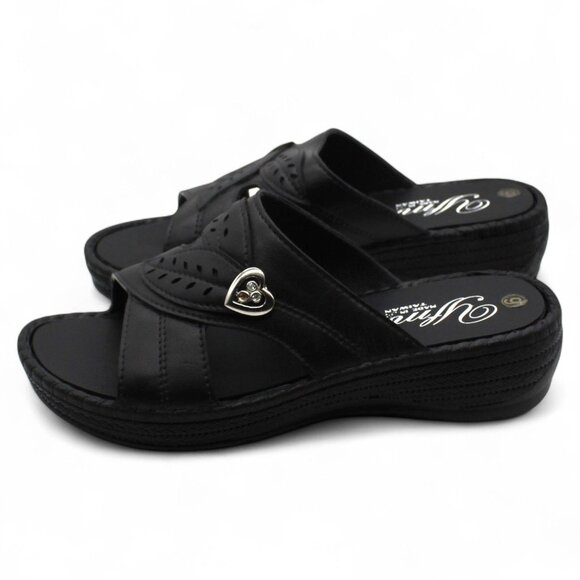 Tecs Women's Low Heel Slip-on Sandals Black, - Women's Outdoor at Academy Sports - Picture 6 of 8